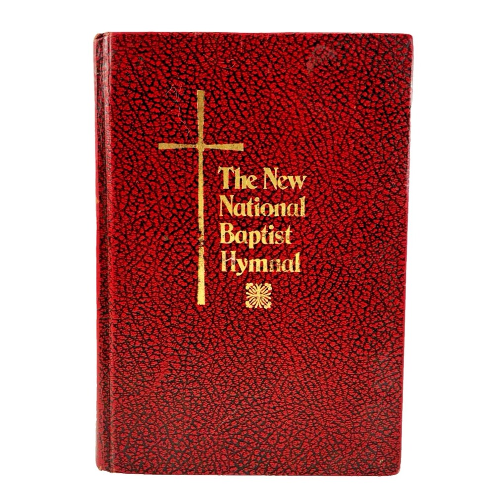 The New National Baptist Hymnal 1977 Burgundy Hardcover Church Songbook Hymns
